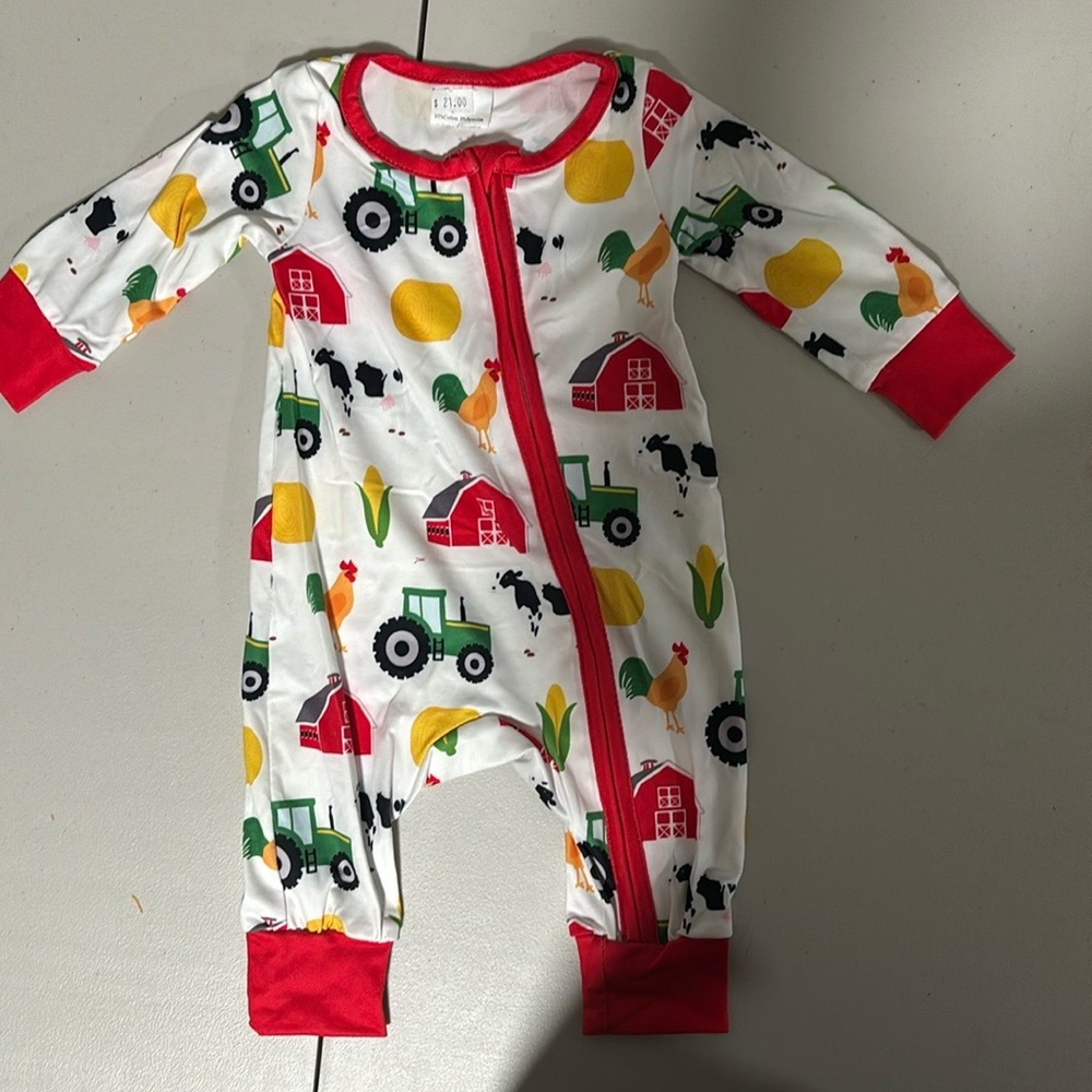 Farm footie PJ’s
